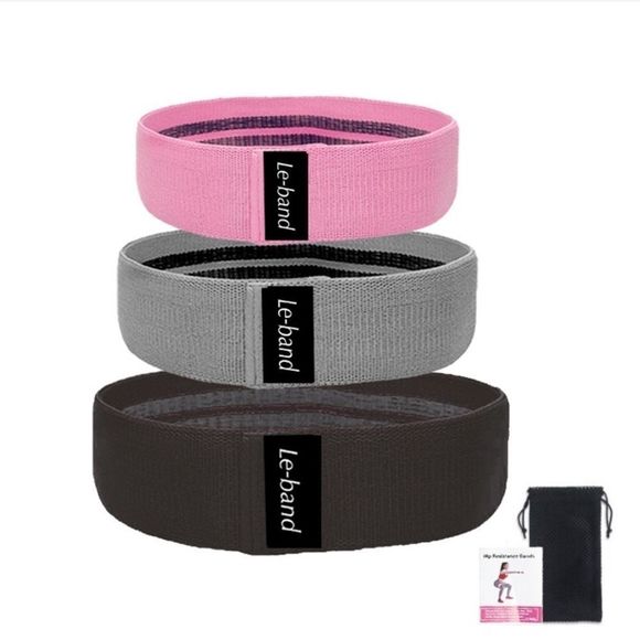 Booty Bands Set, resistance bands fitness - Picture 2 of 9